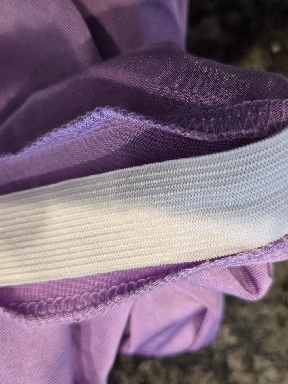 Draped Lilac Ruched Strapless Dress - Picture 5 of 6